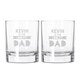 Fars dag whiskyglas - sæt med 2 stk.