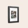 Personalised photo print with frame Personalised photo print with frame