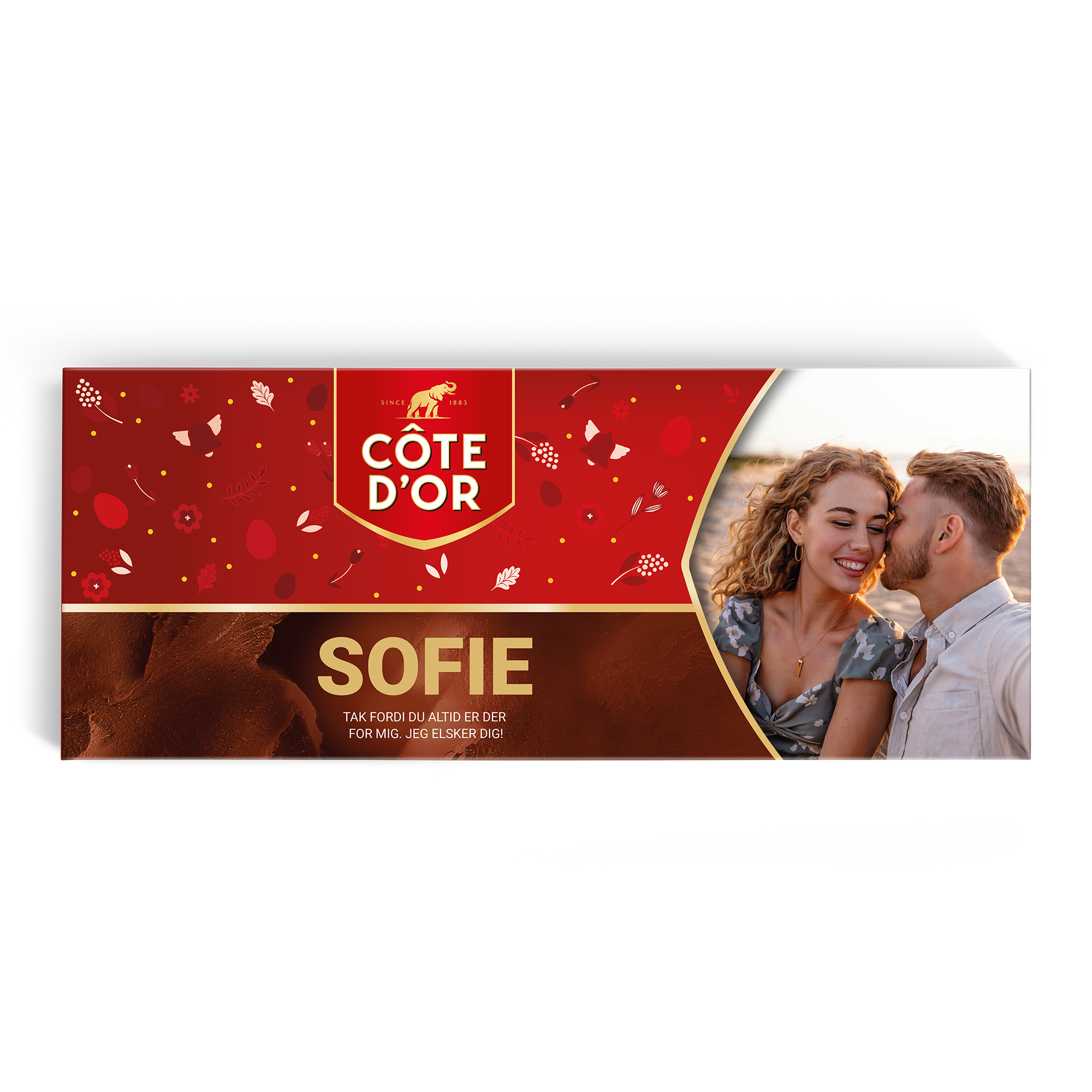 Personlig Mega Côte d'or med navn og billede