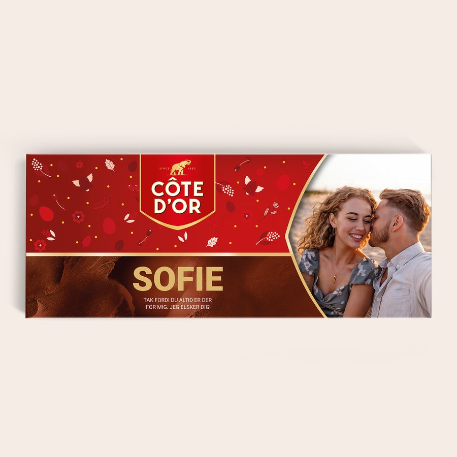 Personlig Mega Côte d'or med navn og billede Personlig Mega Côte d'or med navn og billede