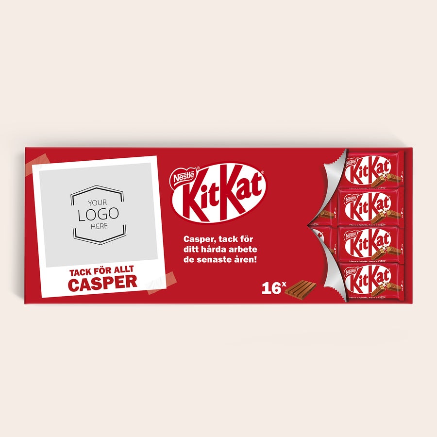 Personlig giga KitKat-chokladkaka Personlig giga KitKat-chokladkaka