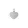 Engraved heart necklace