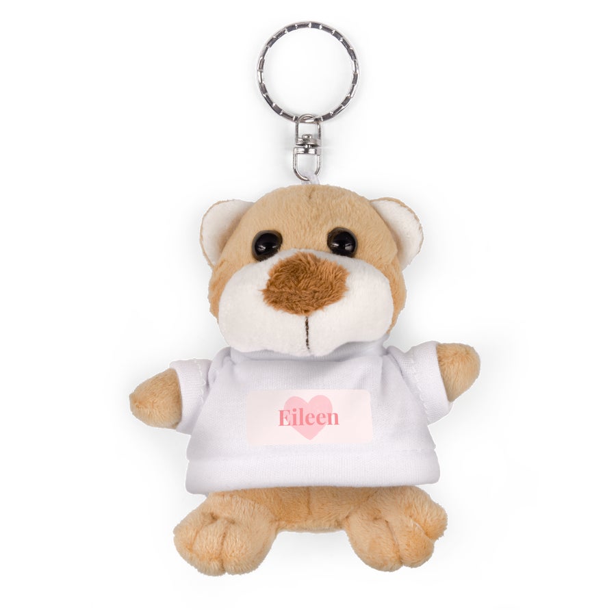 Personalised plush key ring | YourSurprise
