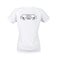 Camiseta deportiva para mujer - Blanco - S