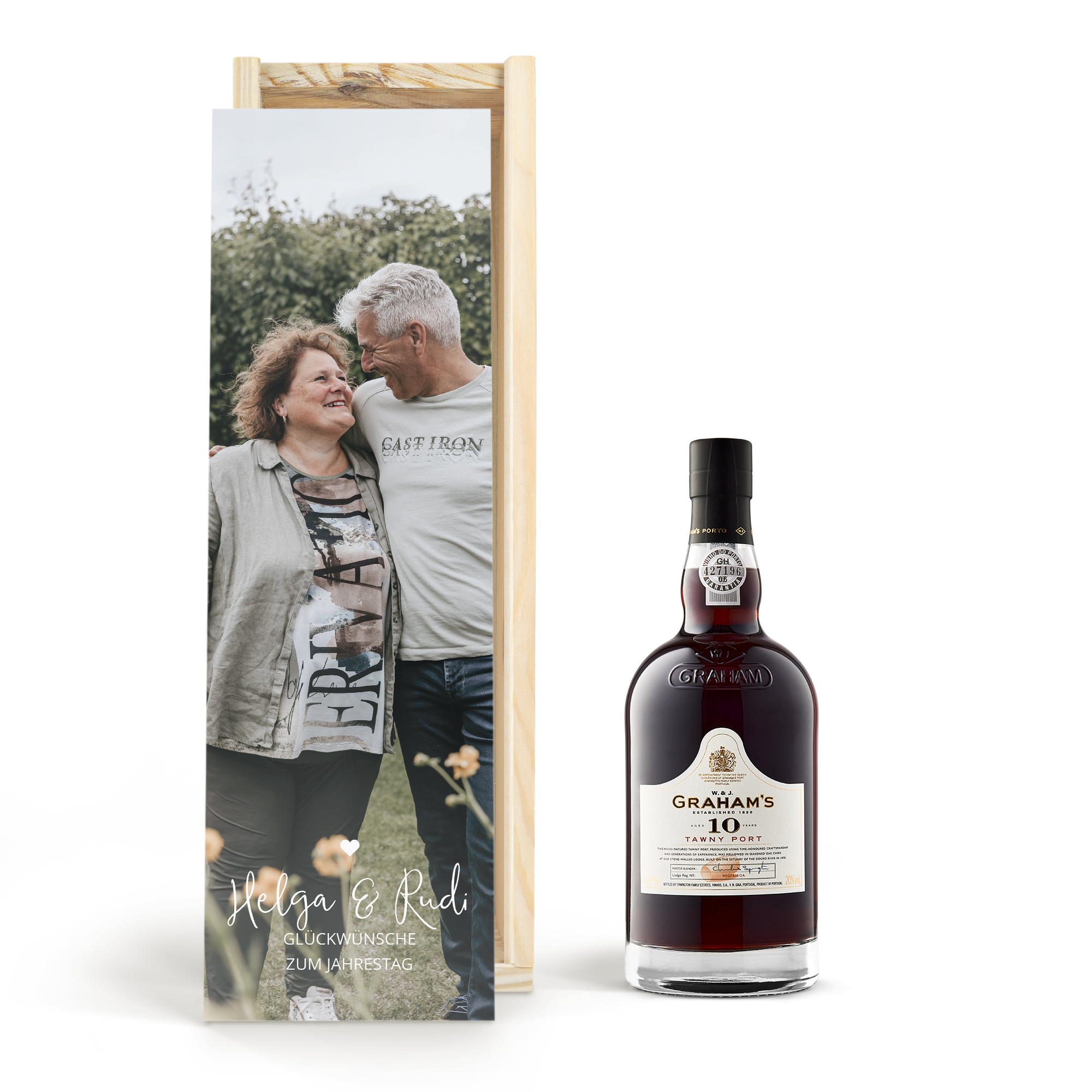 Portwein Graham's 20 Years personalisieren