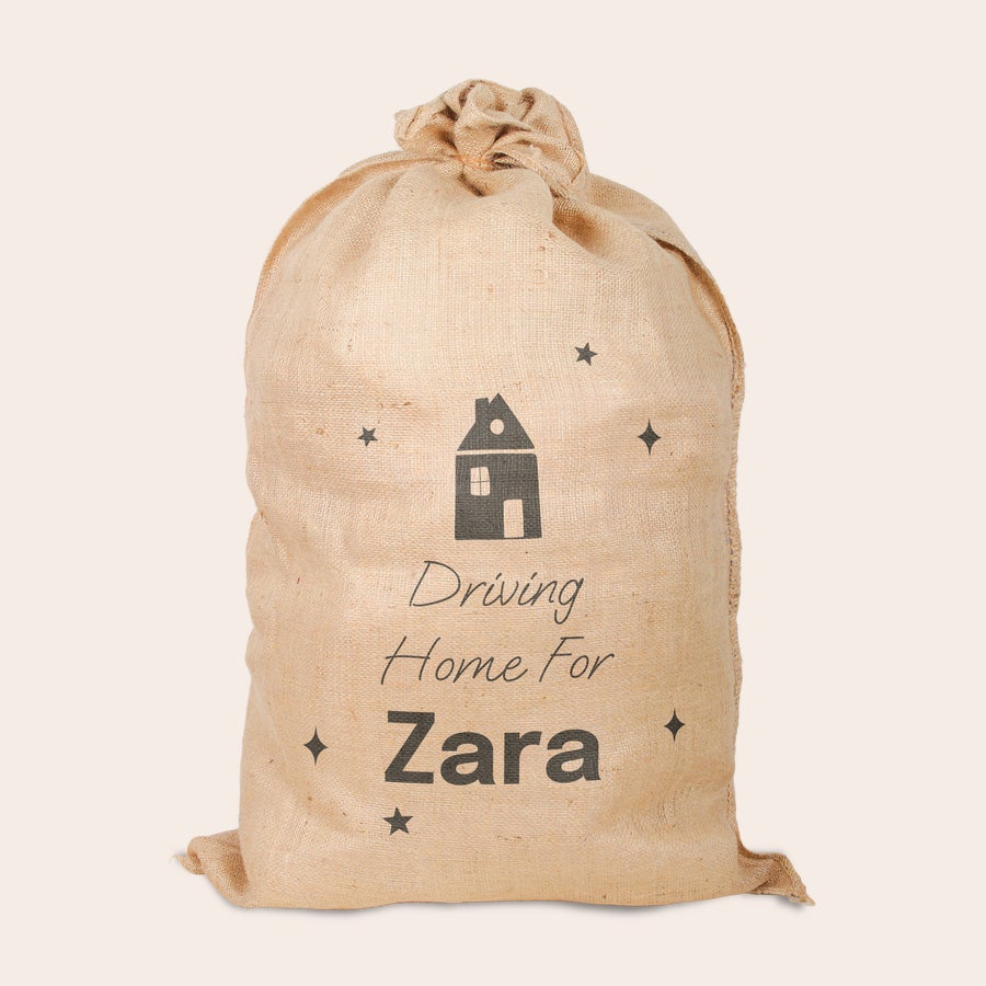Burlap božična vreča Burlap božična vreča