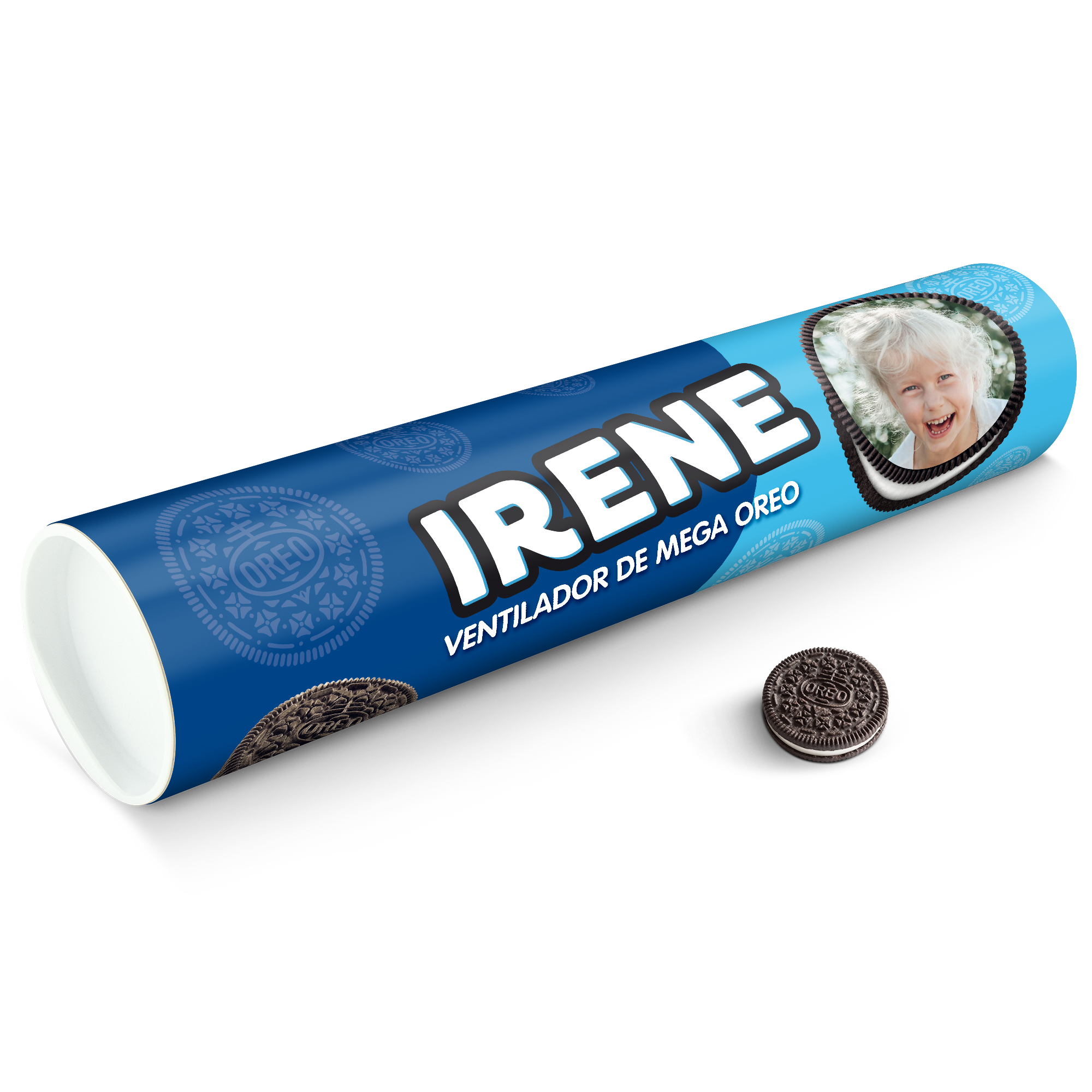 Tubo de oferta Oreo XXL personalizado