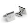 Cufflinks Text – Square