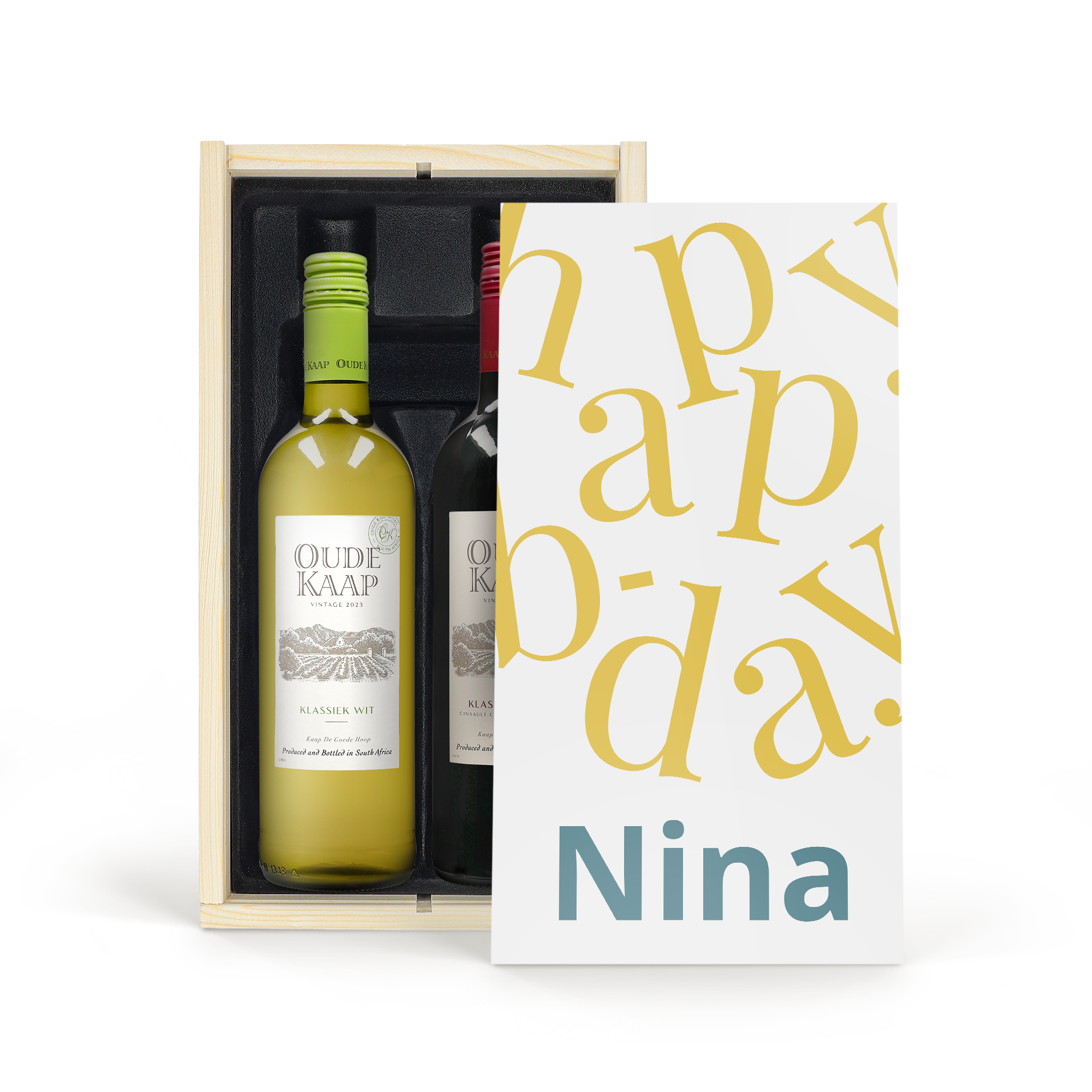 Personalizowany zestaw win Oude Kaap