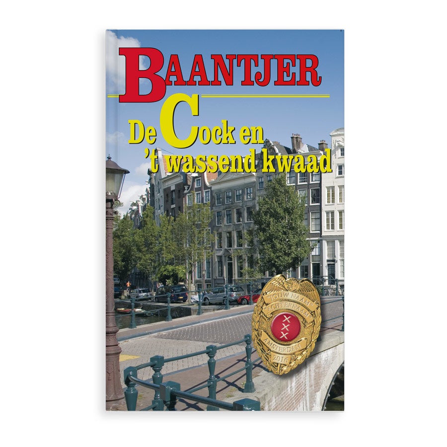 Baantjer boek met naam - Het wassend kwaad - Softcover