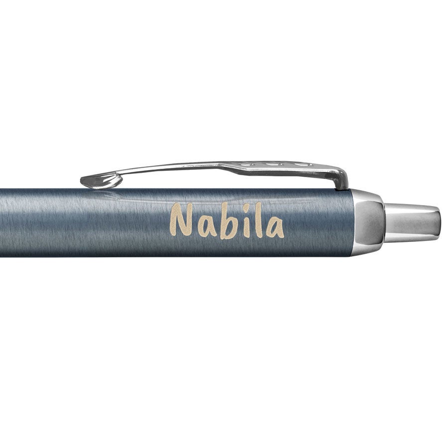 Parker - IM ballpoint pen - Blue grey (right-handed)