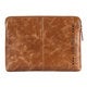 Pochette ordinateur cuir - Marron - 13 pouces
