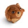 Urso insuflável personalizado - Nome bordado