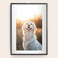 Personalised photo print with frame Personalised photo print with frame