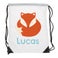 Personalised drawstring bag