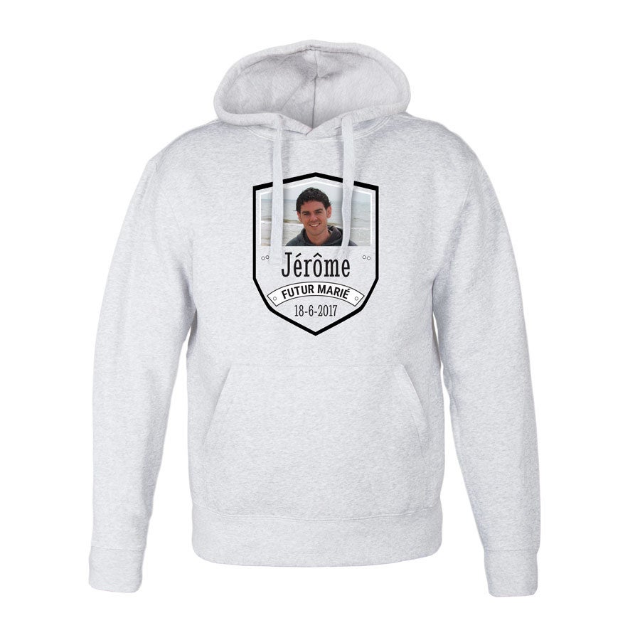 Sweat à capuche homme personnalisé