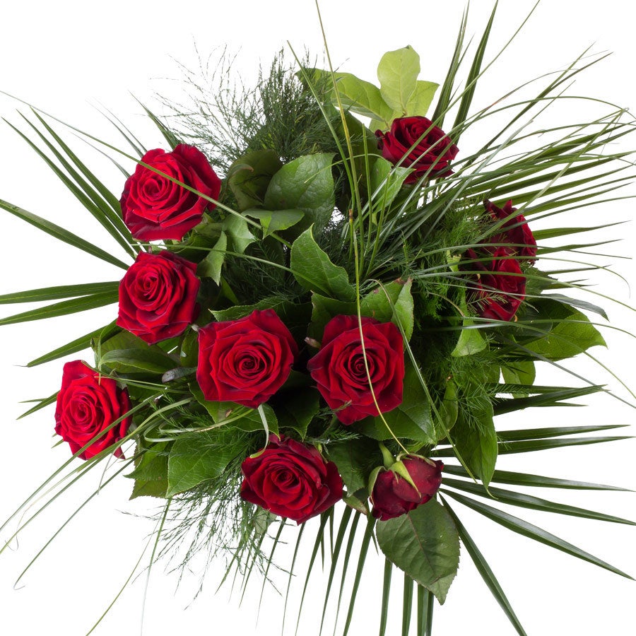 Bloemen - Boeket Rode Rozen Bloemen - Boeket Rode Rozen