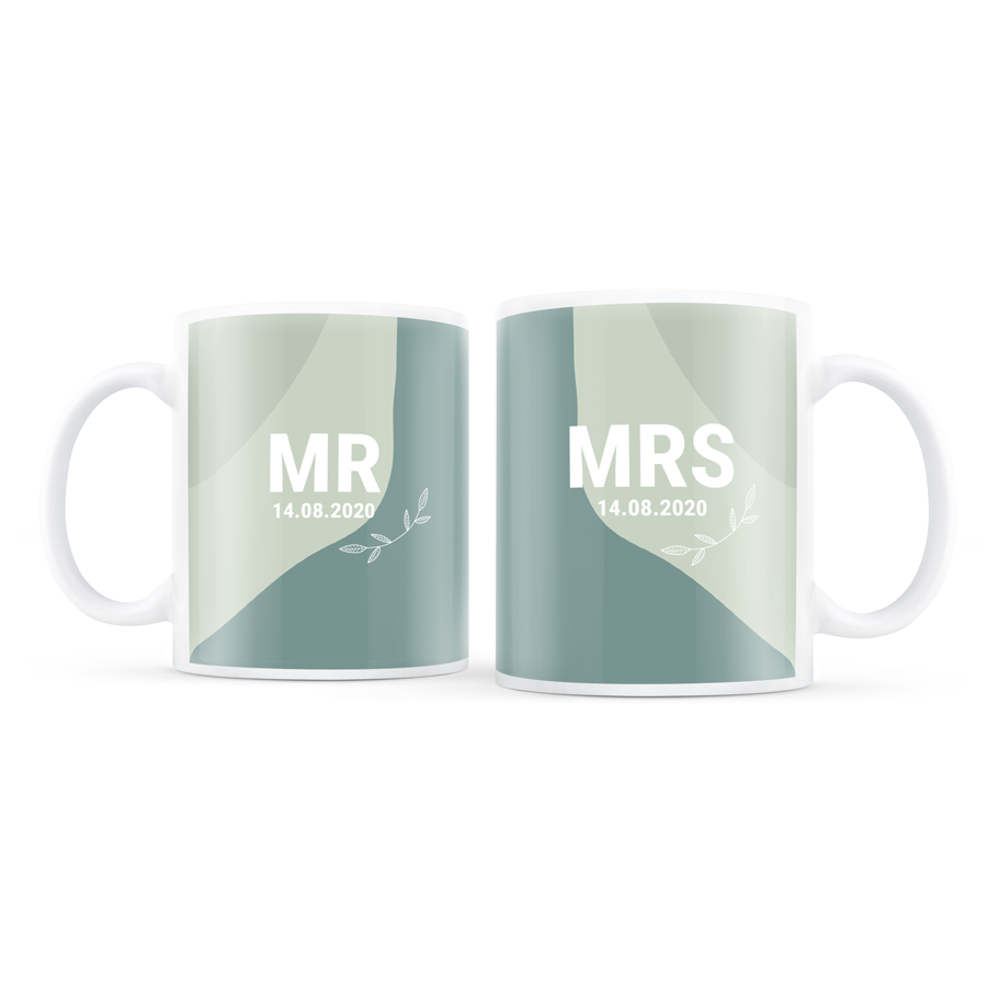 Personalised mug set - Love