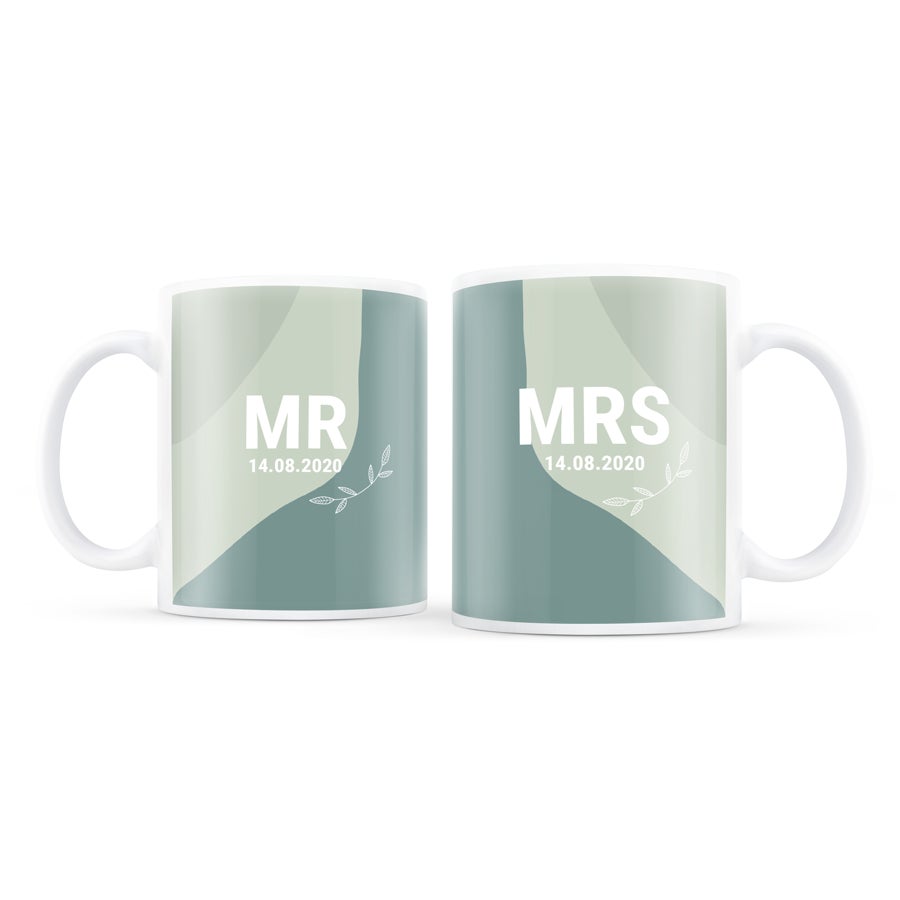 Set di Tazze Personalizzate - Amore Set di Tazze Personalizzate - Amore