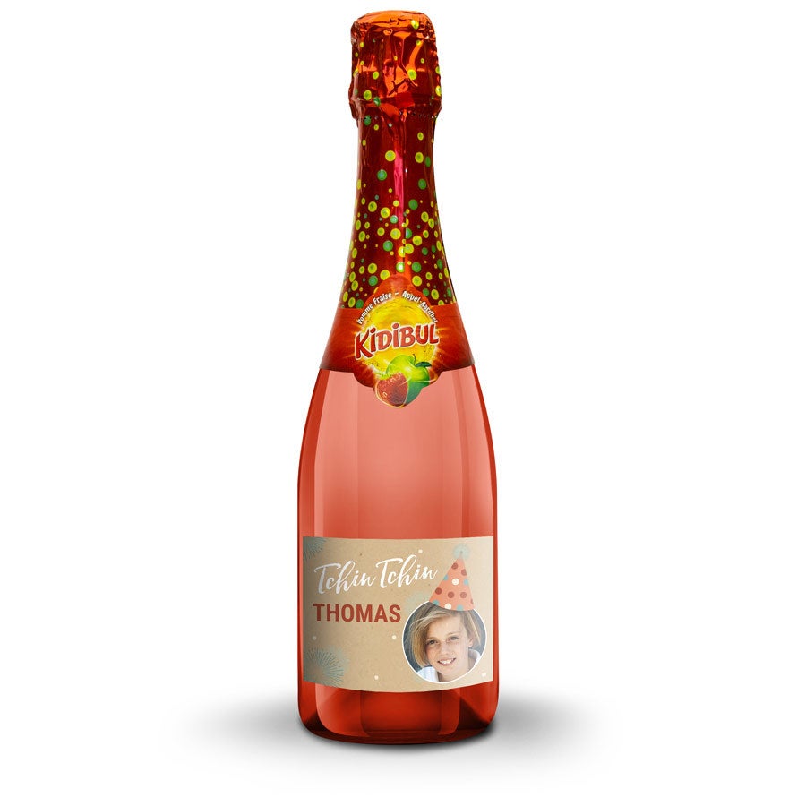 Champagne personnalisé pour enfants - Kidibul