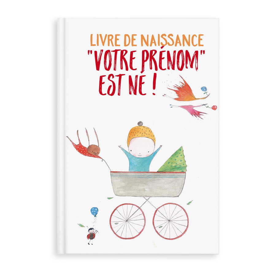 Livre de naissance personnalisé