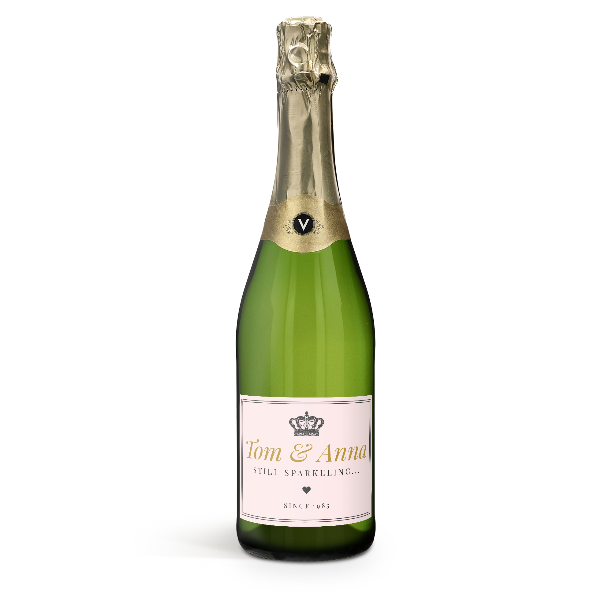 Personalisierter alkoholfreier Sekt - Vintense
