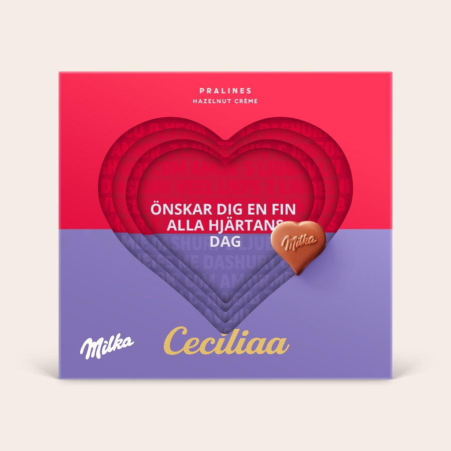 Milka Choklad 3D Presentask Milka Choklad 3D Presentask