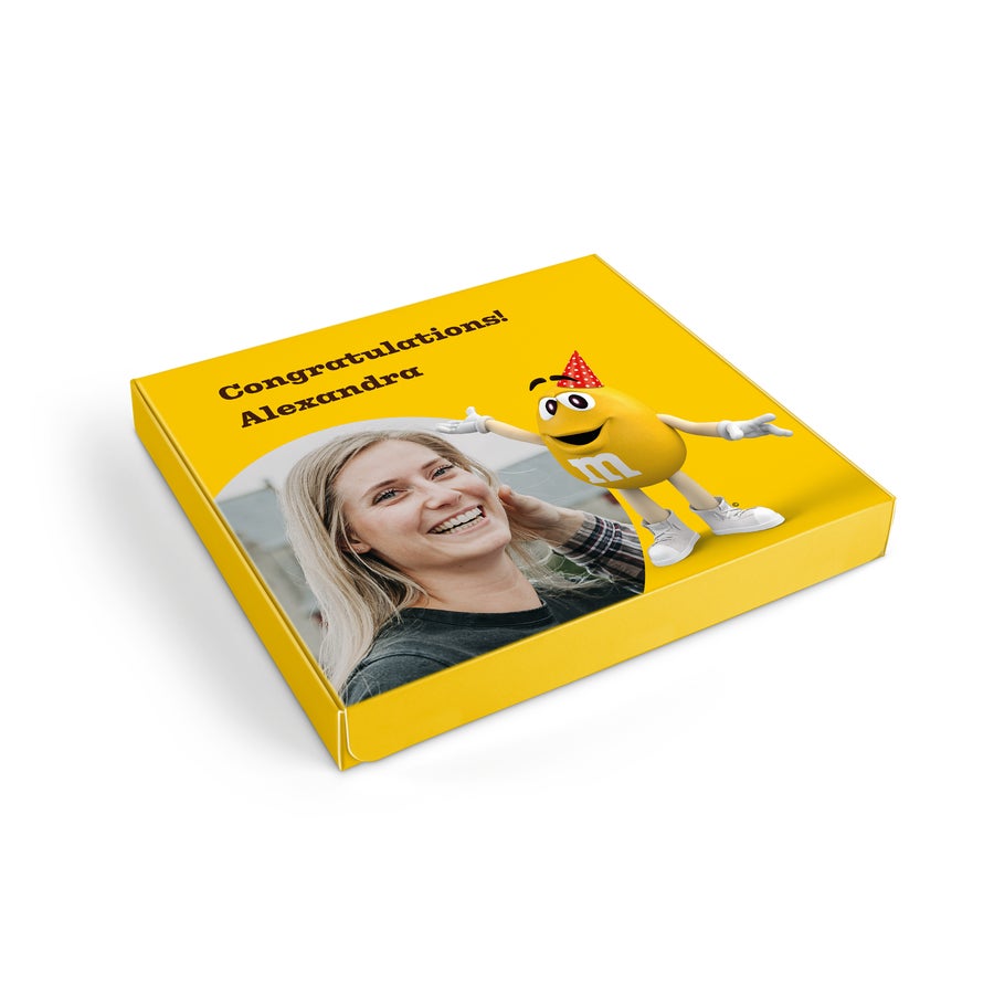Personalised M&M's Chocolate Gift Box Personalised M&M's Chocolate Gift Box