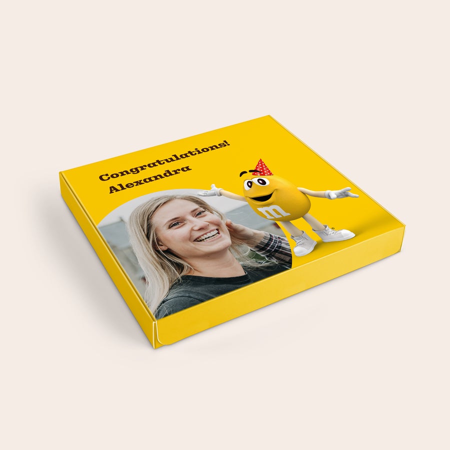 Personalizirana darilna škatla M&M's Personalizirana darilna škatla M&M's