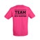 Personalised sports t-shirt - Men - Pink - L