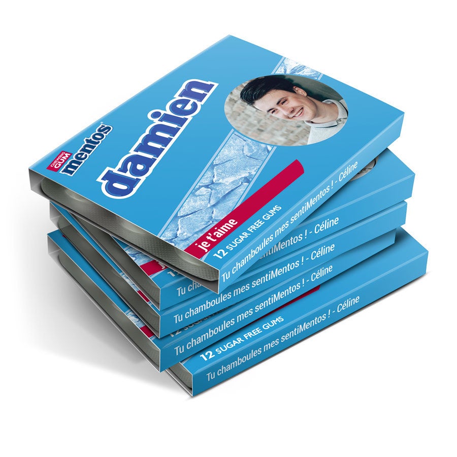 Paquets de Mentos personnalisés Paquets de Mentos personnalisés