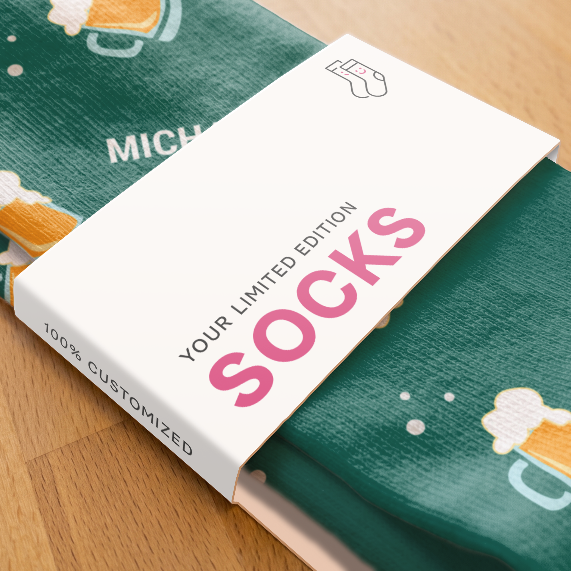 Chaussettes personnalisées
