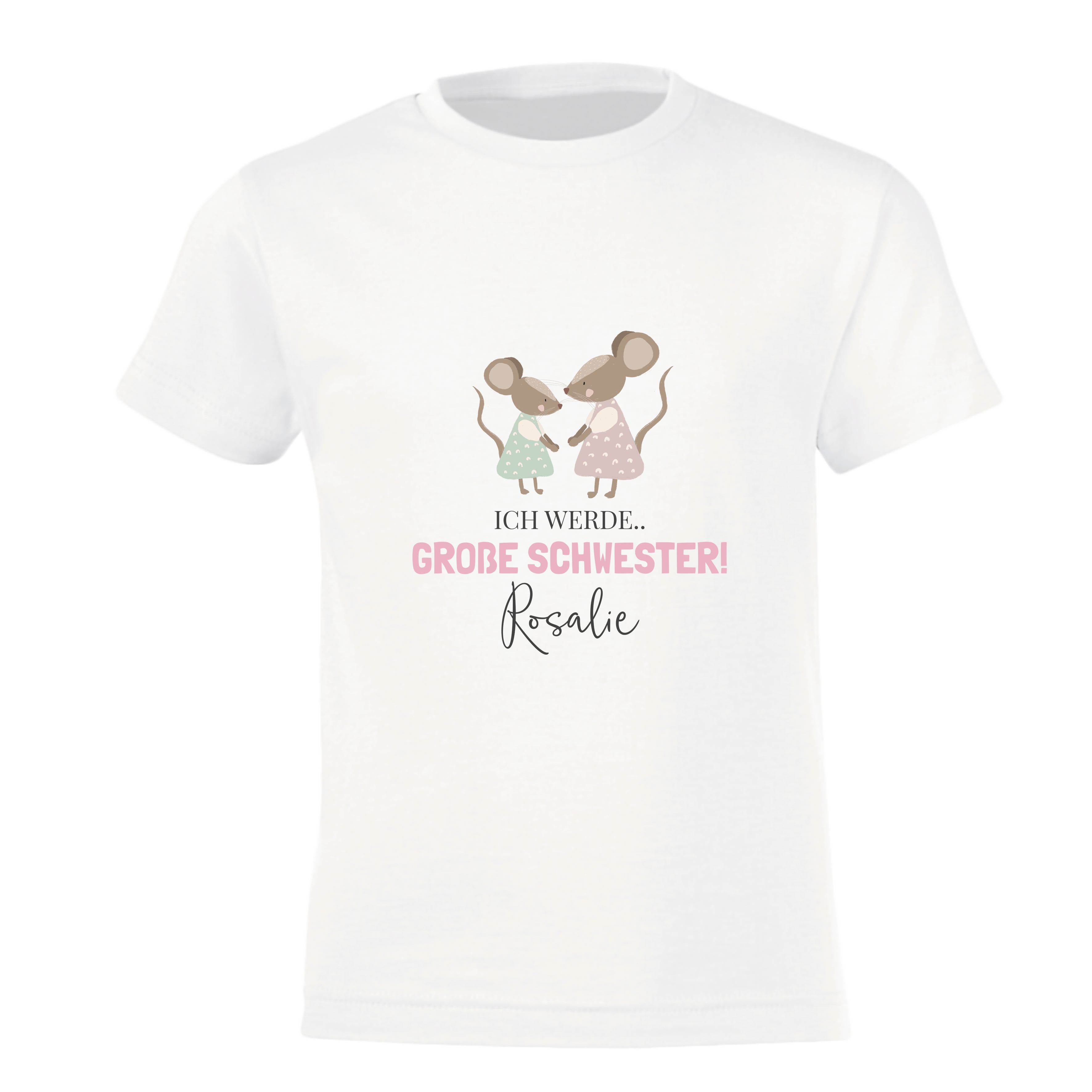 T-Shirt bedrucken - großer Bruder/große Schwester