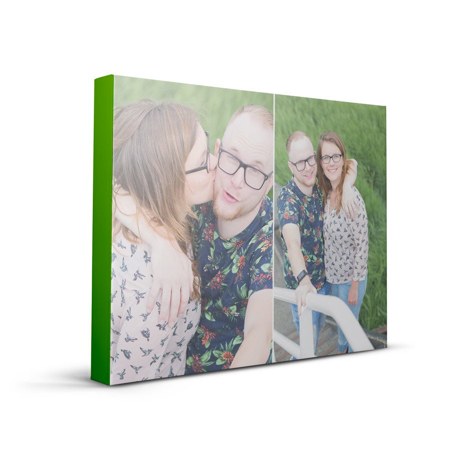 Personalised photo canvas