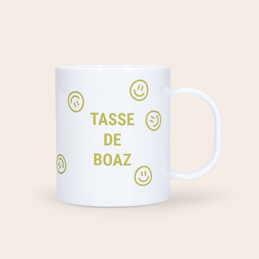 Tasse en plastique personnalisée Tasse en plastique personnalisée