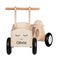 Bicicleta de carga para niños (madera)