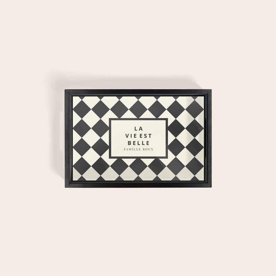 Plateau personnalisé photo Plateau personnalisé photo