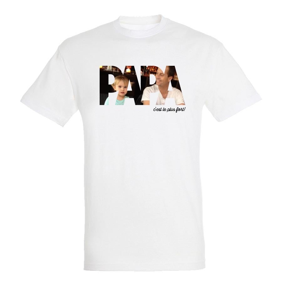 T-shirt personnalisé Fête des Pères