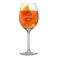 Personalised Aperol Spritz glass