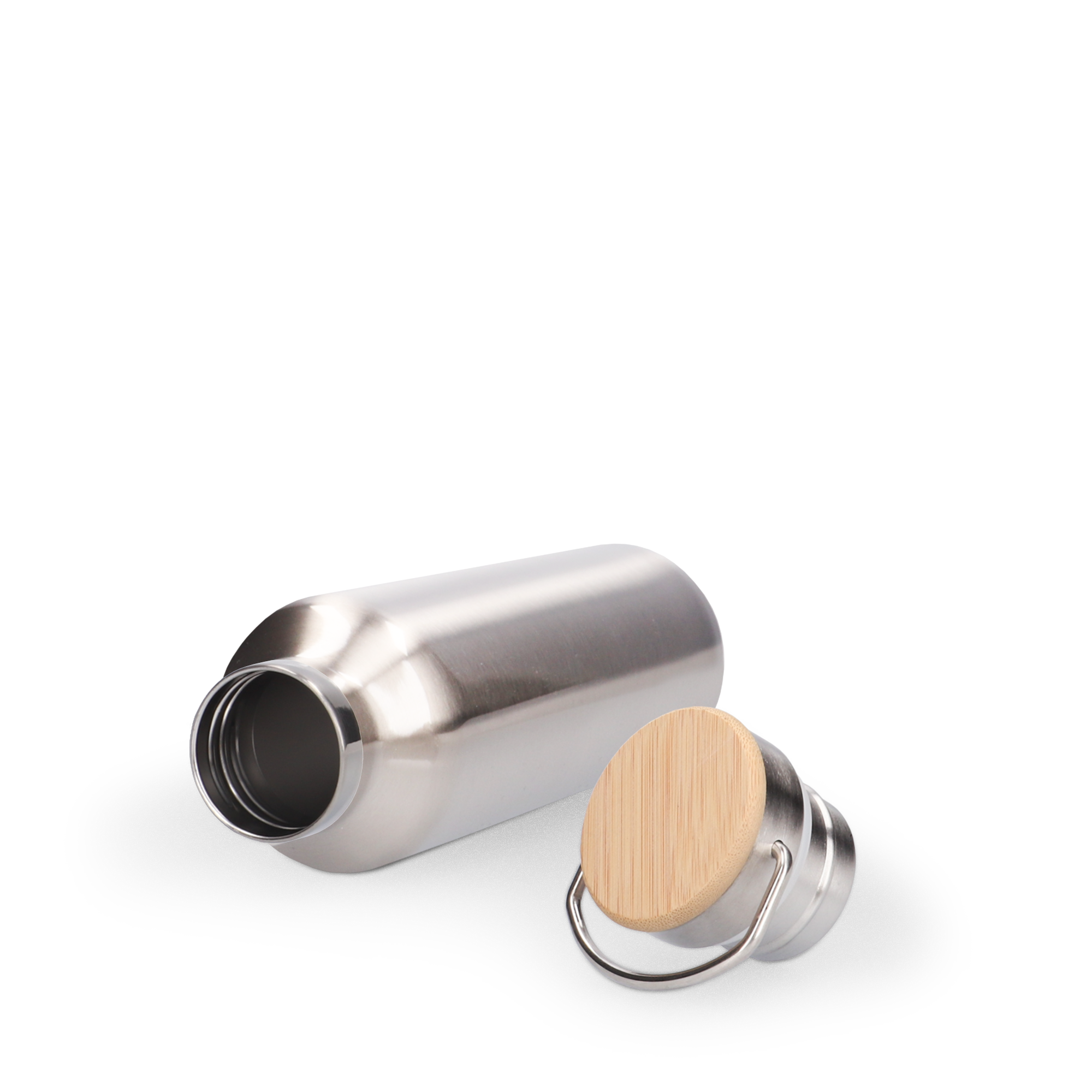 Borraccia Personalizzata - Tappo in Bamboo