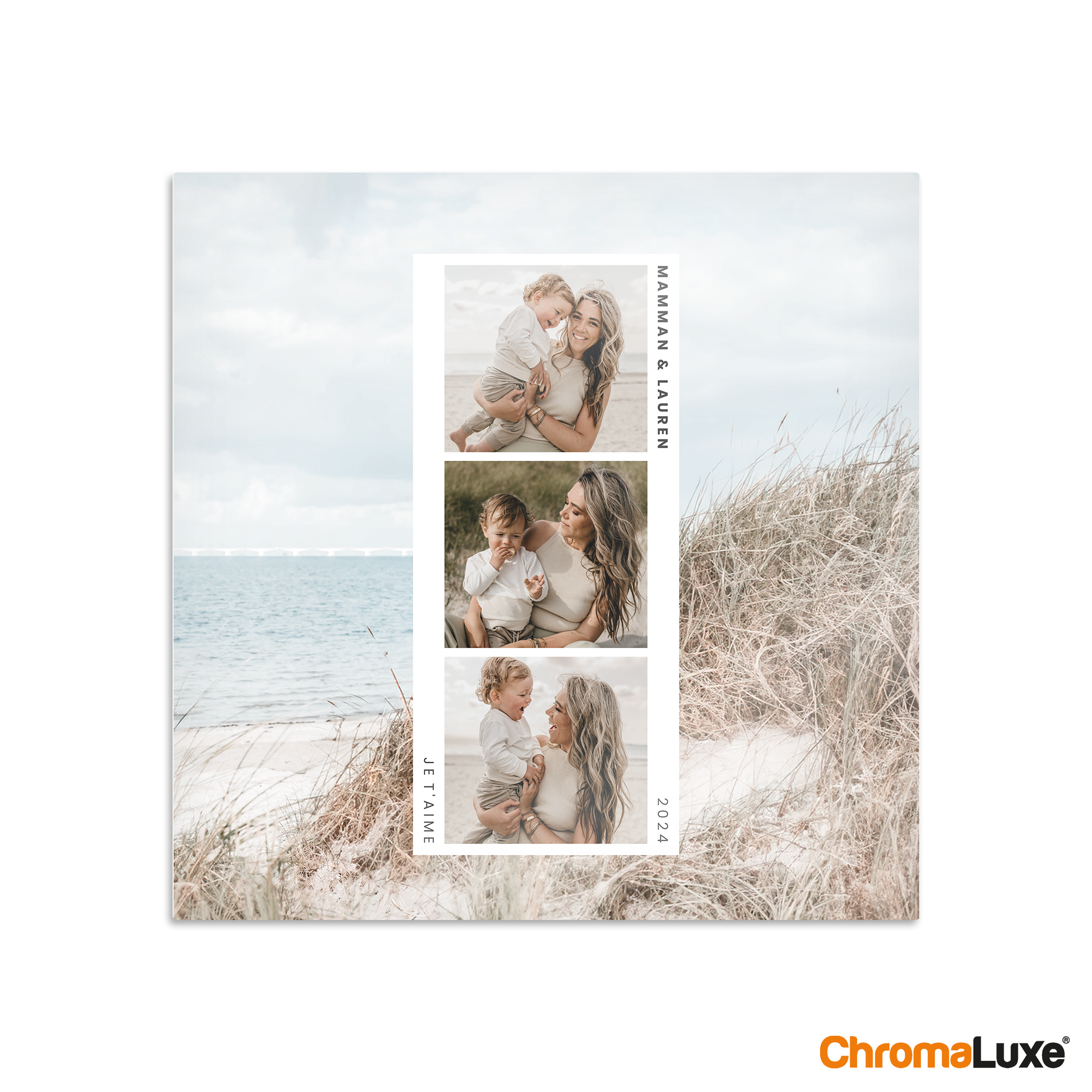 Impression photo sur aluminium