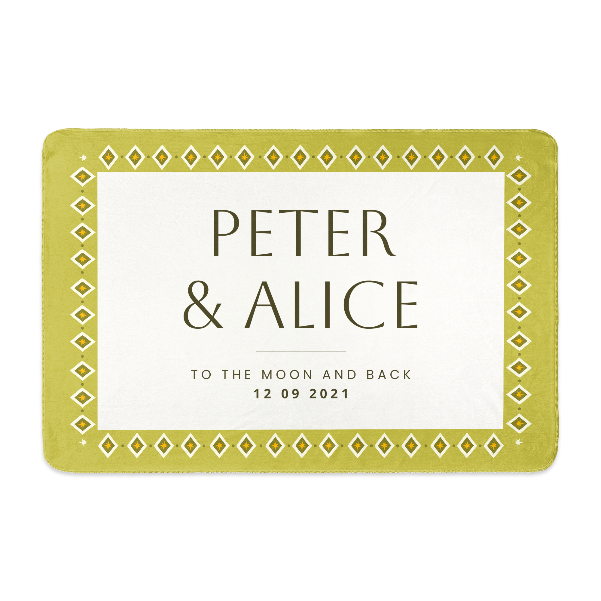 Personalised photo blanket