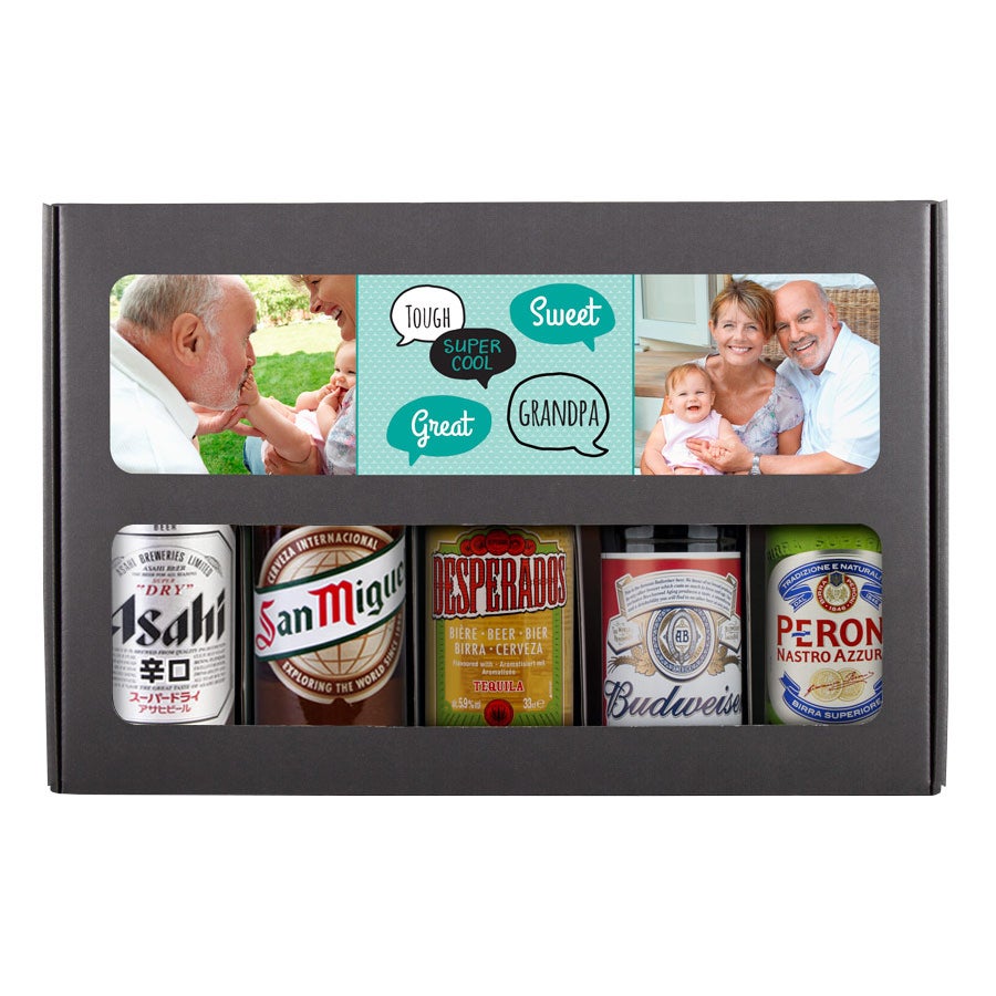 Set de cervezas - Regalo para el abuelo - Internacionales
