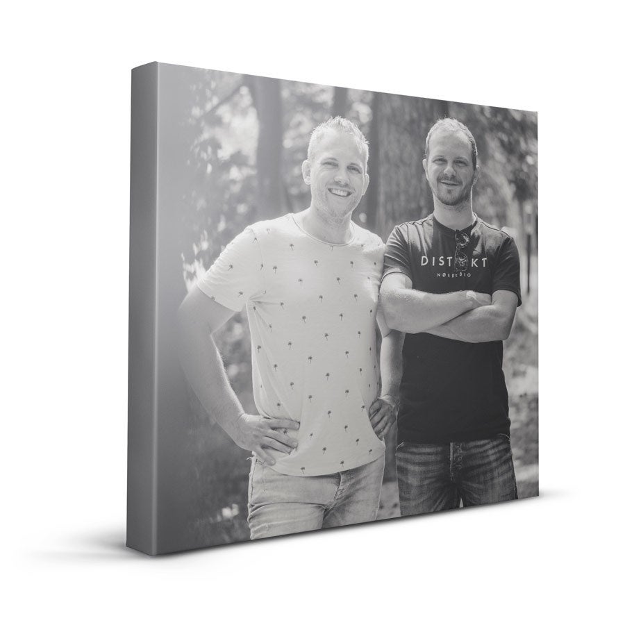 Personalised photo canvas