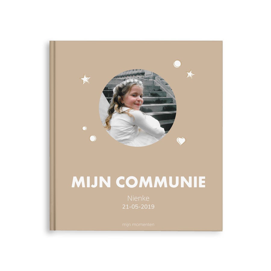 Fotoboek maken - Mijn communie - M - Hardcover - 40 pagina&apos;s