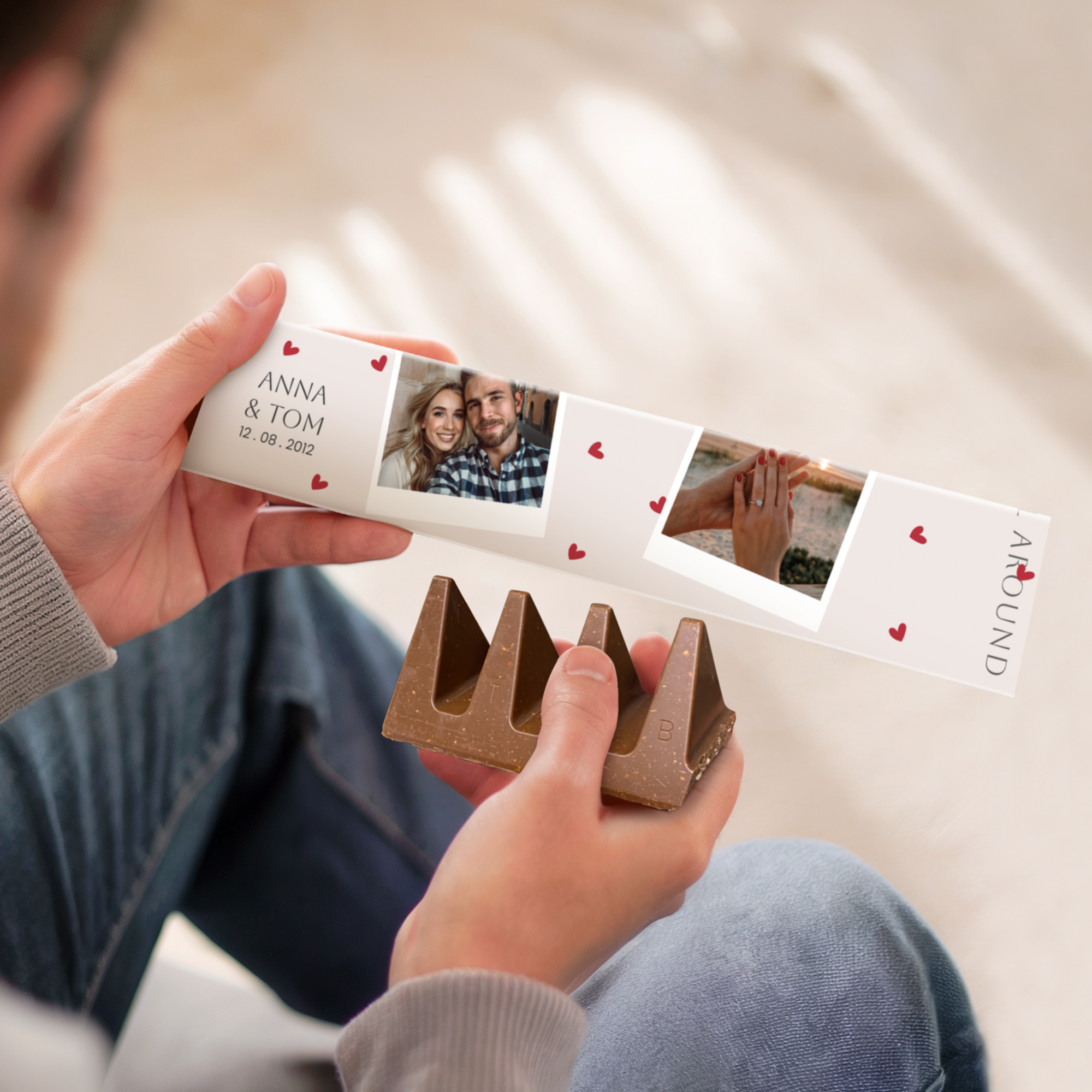 Toblerone personalizado