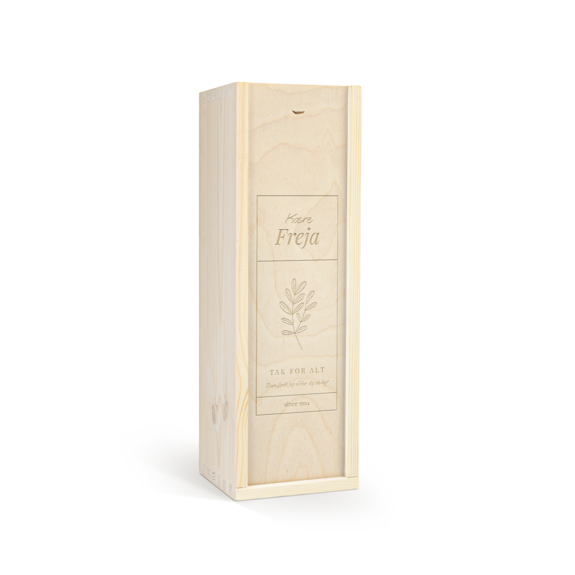 René Schloesser champagne (375ml)  med personalisering