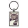 Dubbelsidig foto nyckelring - Rektangulär