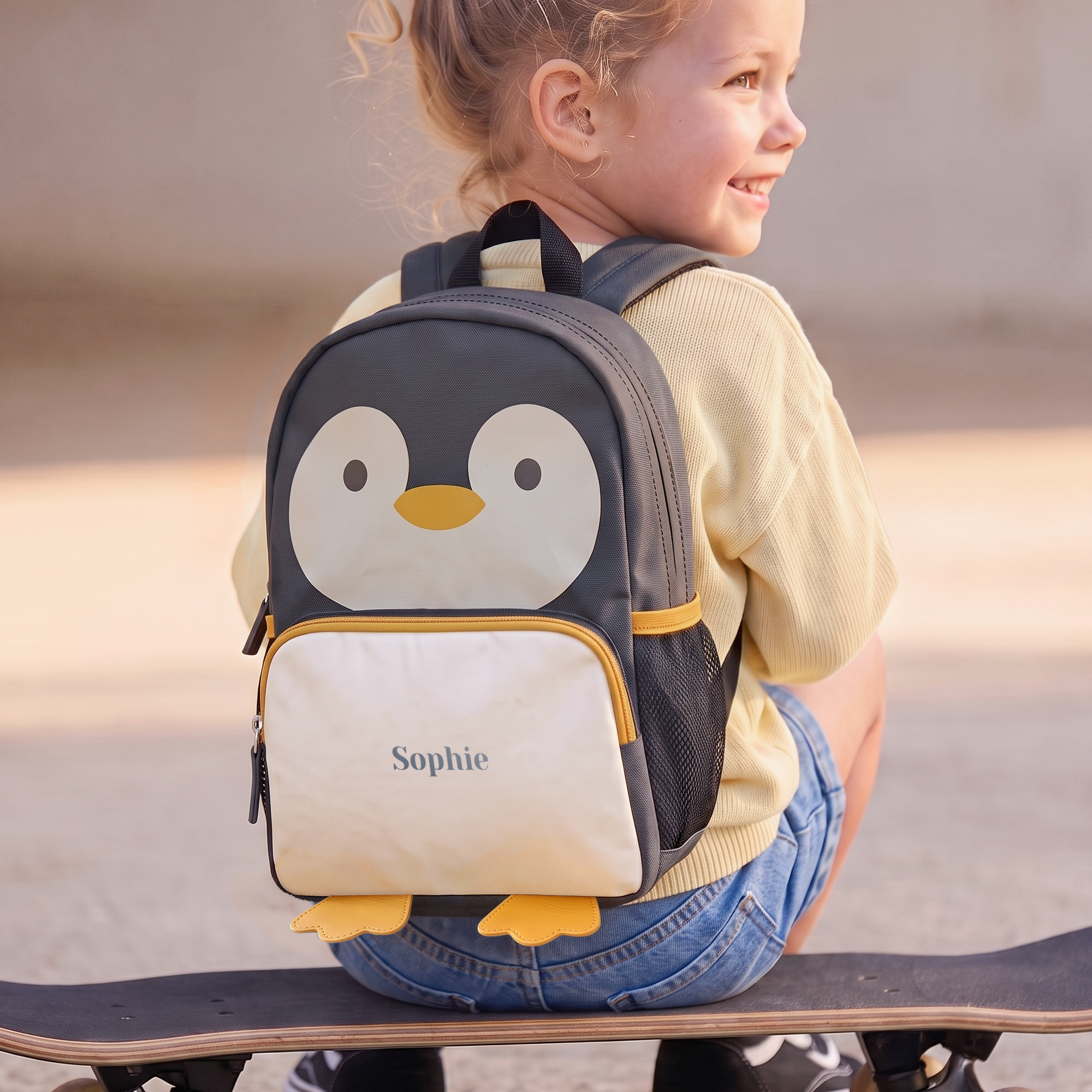 Personalisierter Rucksack - Pinguin