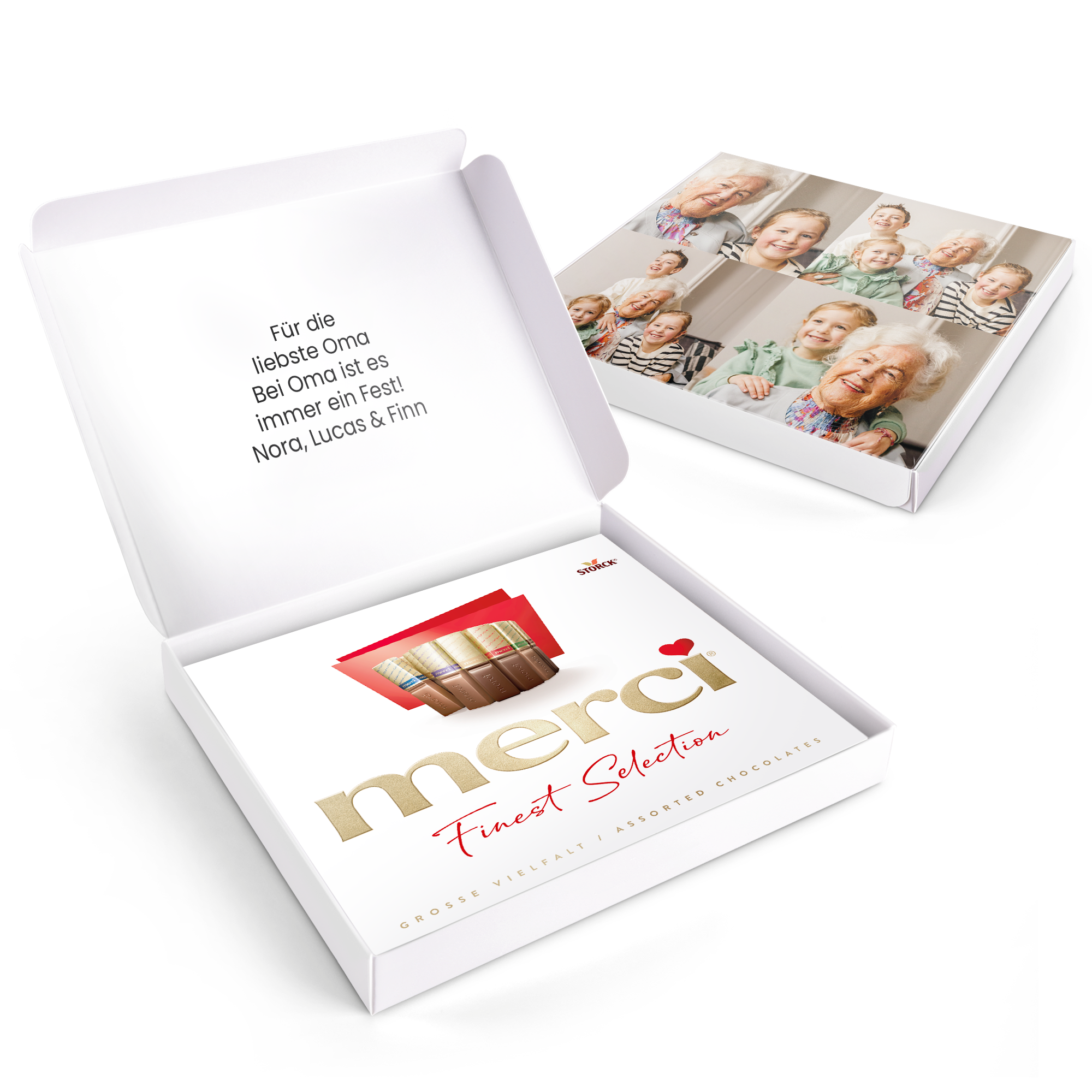 Merci Schokolade Personalisieren- 250 Gramm